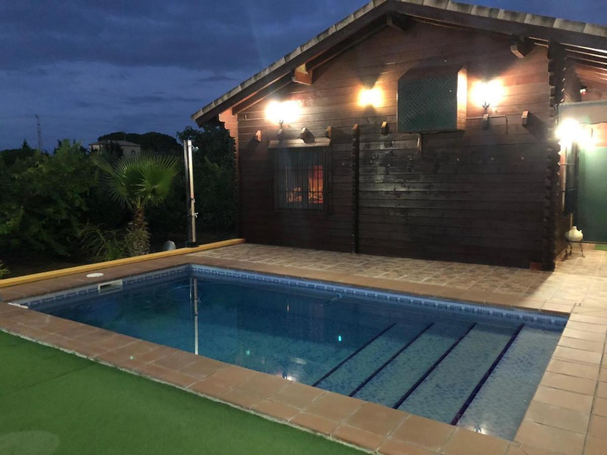 Casa De Madera El Oasis El Palomar Villa Sevilla Dış mekan fotoğraf