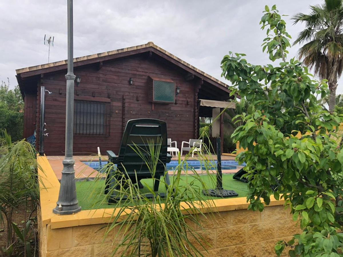 Casa De Madera El Oasis El Palomar Villa Sevilla Dış mekan fotoğraf